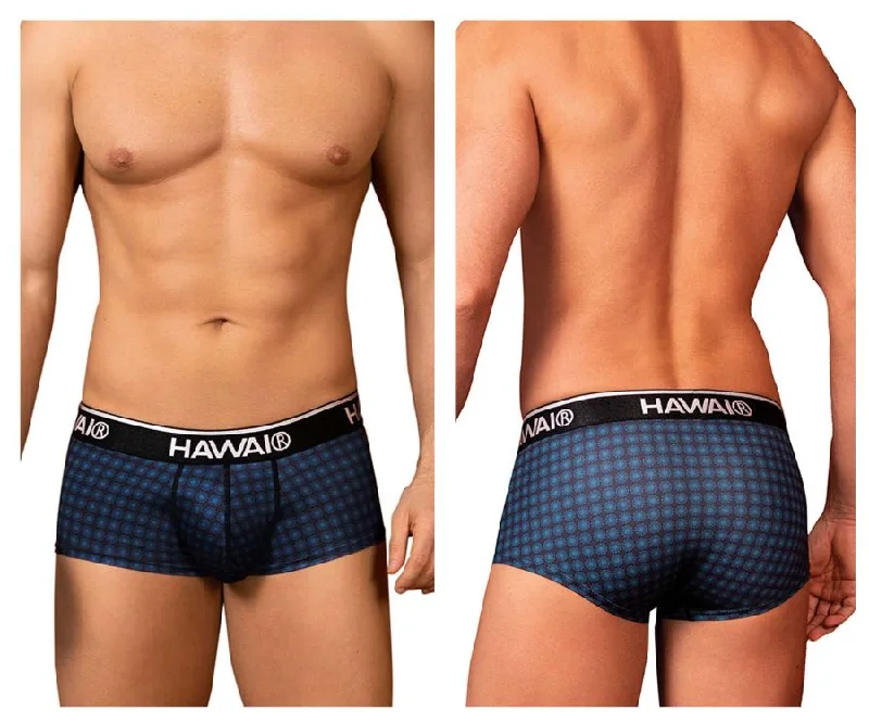 Performance men's briefs for athletesHAWAI 42430 Printed Briefs Color Blue