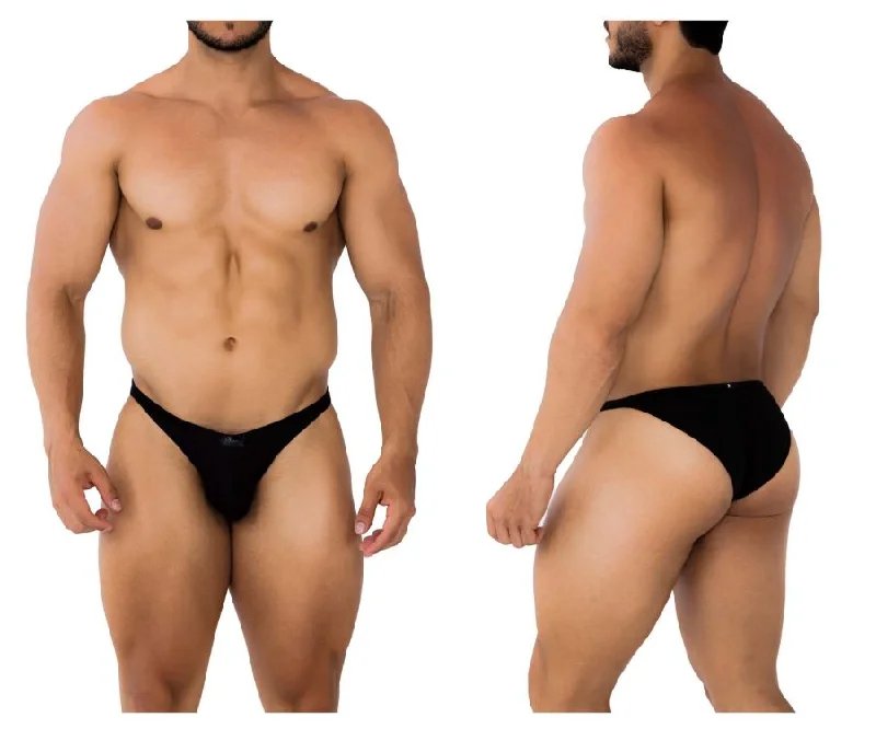 Silky men's briefs for a luxurious feelXtremen 91183 Microfiber Bikini Color Black