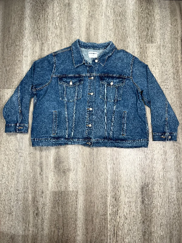 Blue Denim Jacket Denim Old Navy, Size 3x