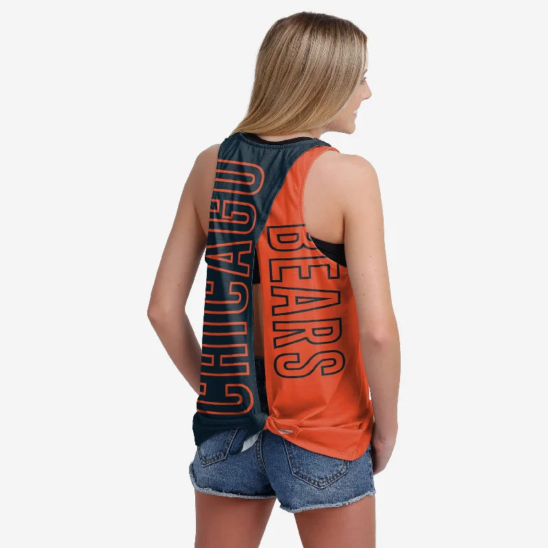 Chicago Bears Womens Tie-Breaker Sleeveless Top