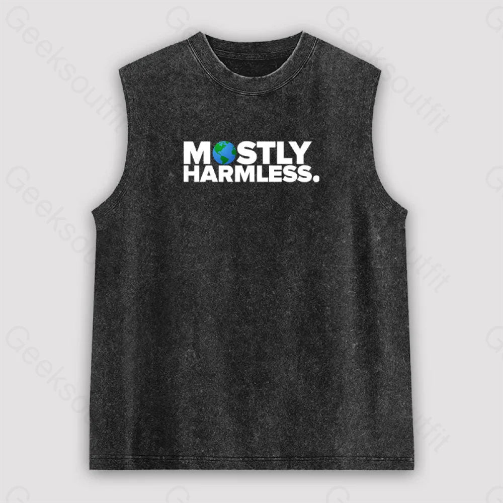 Mostly Harmless Unisex Washed Tank