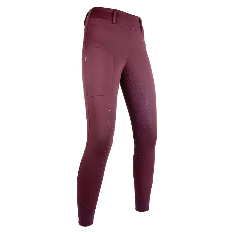 Winter Riding Leggings Morello with Silicone Full Seat