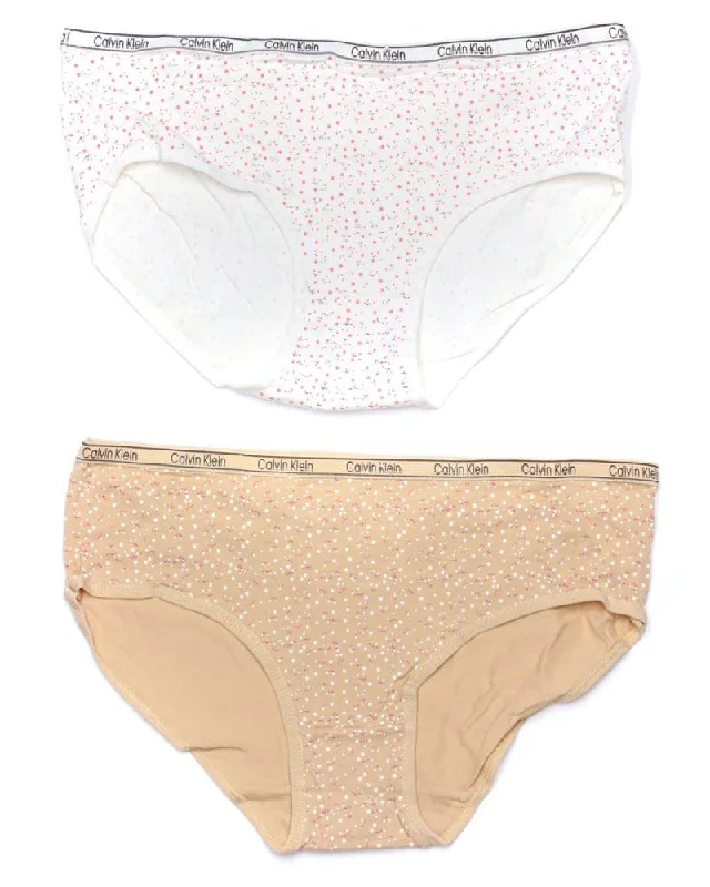 Pack of 2 Ck Printed Panty - Soft Cotton Stretchable Jersey Panty