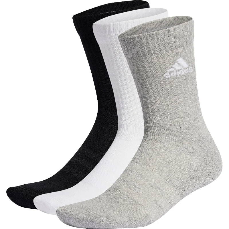 Silk men's socks for a smooth and soft touchadidas Cushioned (3 Pack) Crew Training Socks - Multi Silk men's socks for a smooth and soft touchadidas Cushioned (3 Pack) Crew Training Socks - Multi
