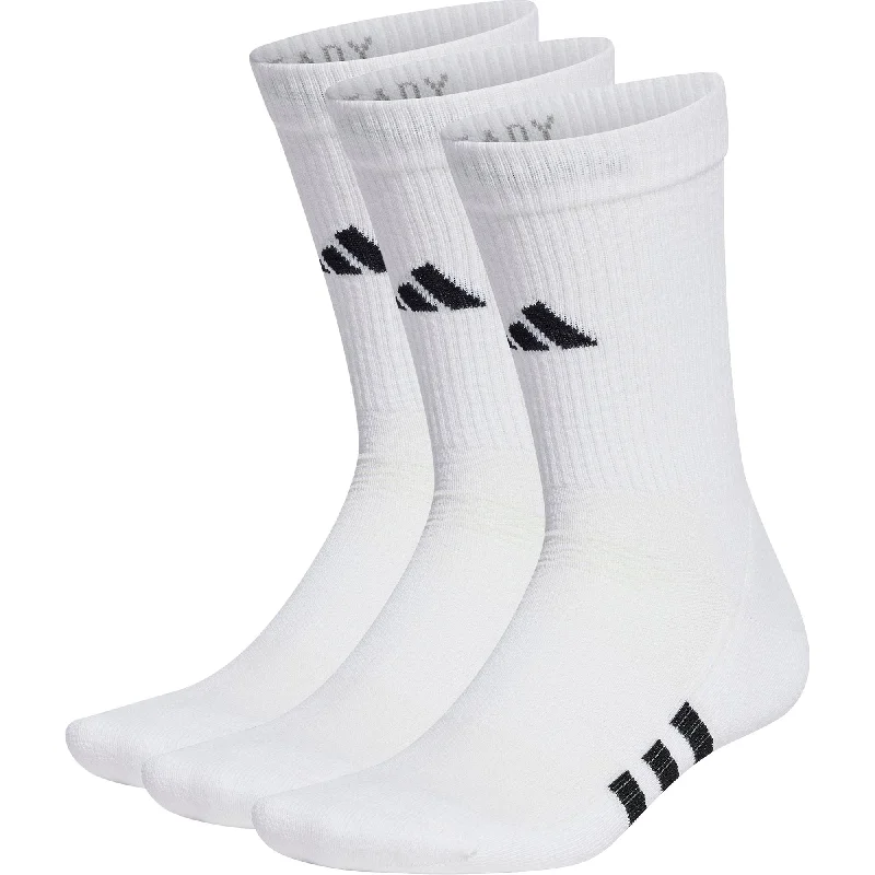 Compression men's socks for reducing swellingadidas Performance Cushioned (3 Pack) Crew Socks - White