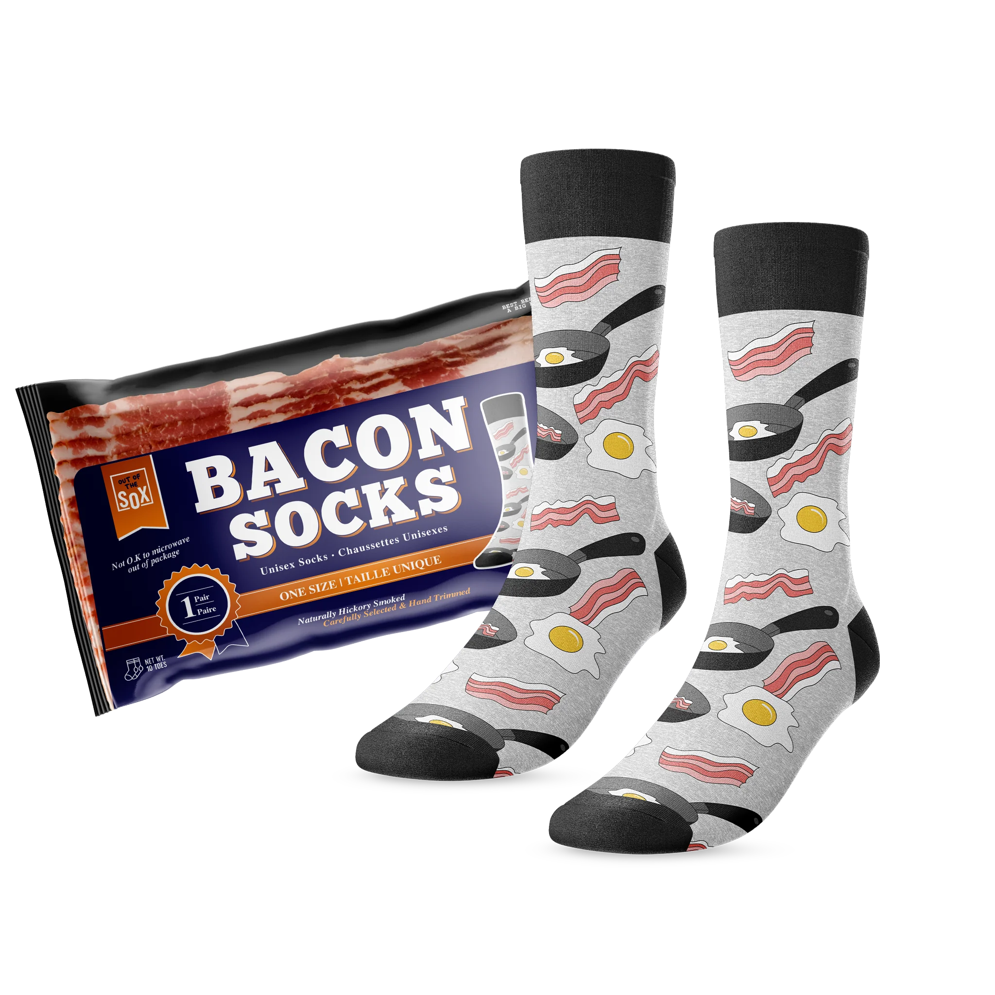 Thermal men's socks for cold climate protectionBacon Socks