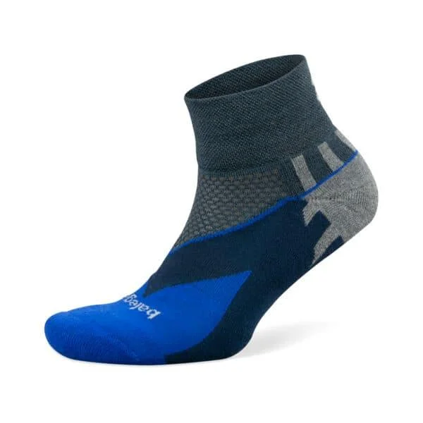 Organic men's socks for an eco - friendly choiceBalega Quarter Enduro V-Tech - Charcoal/Cobalt Organic men's socks for an eco - friendly choiceBalega Quarter Enduro V-Tech - Charcoal/Cobalt