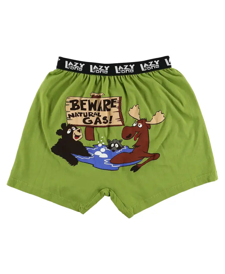 Diabetic men's socks for proper circulationBeware Natural Gas Boxer