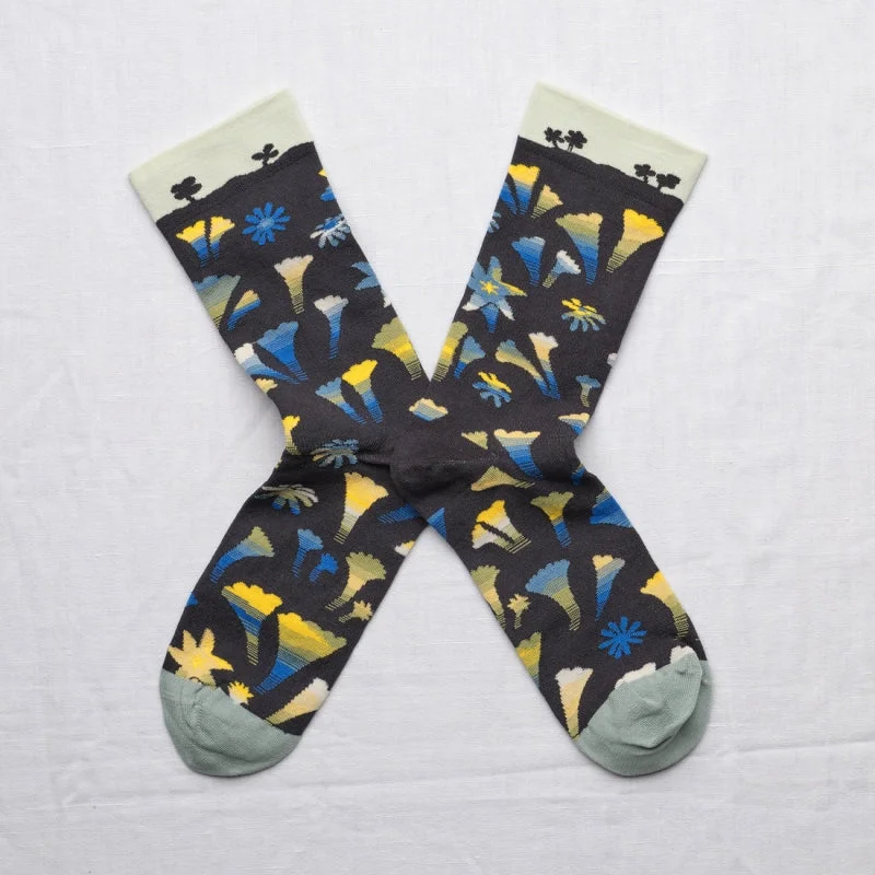 Bonne Maison Night Garden Socks LU401
