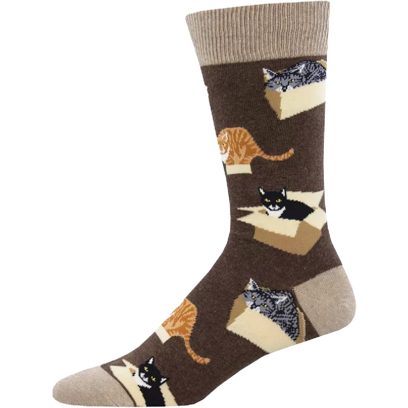 Diabetic men's socks for proper circulationCat in a Box