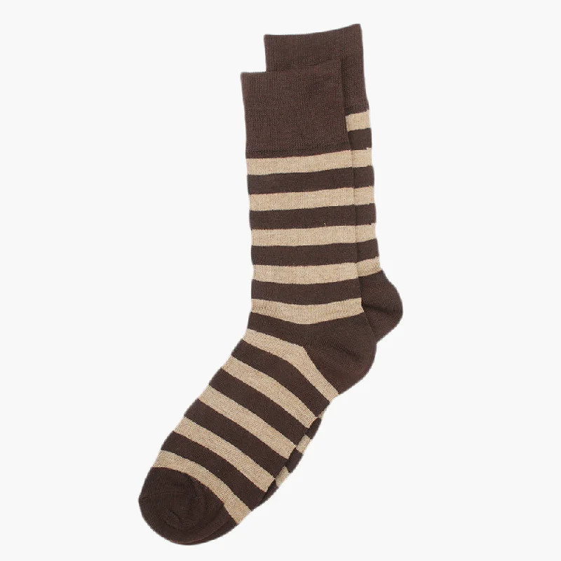 Men's Jockey Formal Socks - Dark Brown
