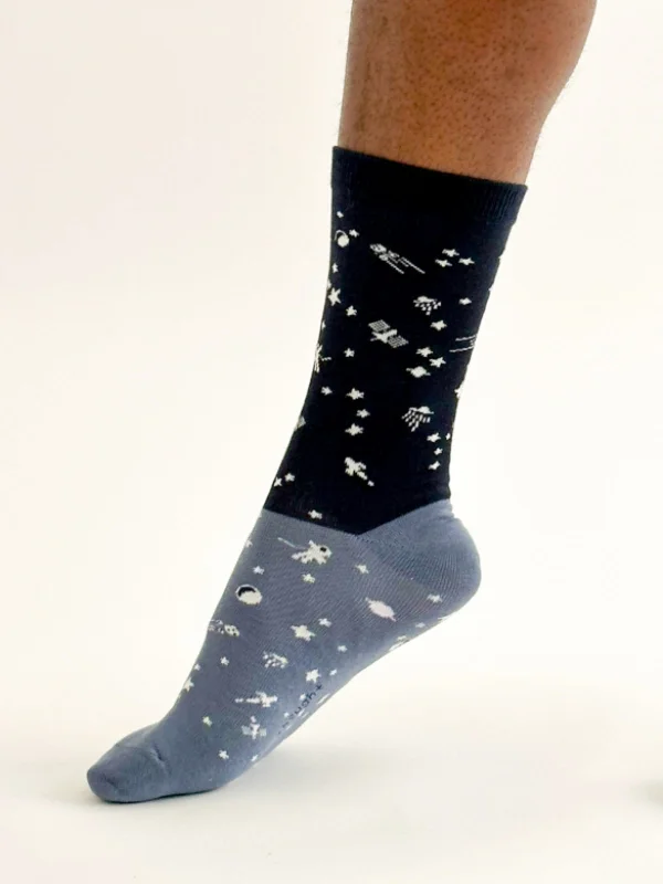 Bamboo men's socks for natural antibacterial propertiesCielo Space Colour Block Bamboo Socks - Navy Bamboo men's socks for natural antibacterial propertiesCielo Space Colour Block Bamboo Socks - Navy