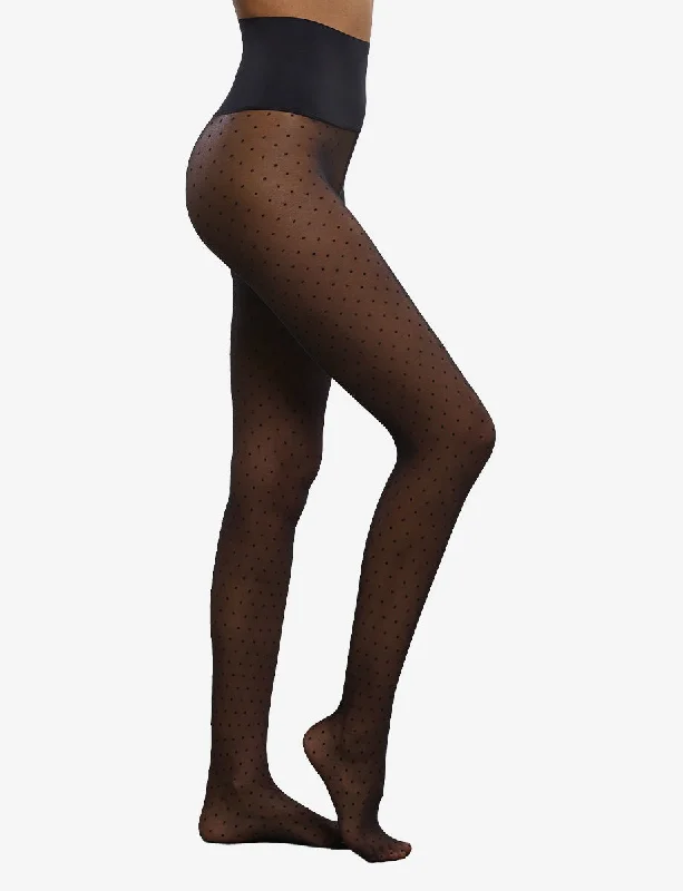 Hiking men's socks for outdoor adventuresCommando Chic Dot Sheer Tights