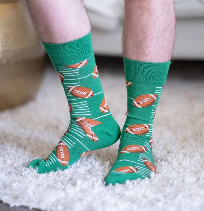 Moisture - wicking men's socks for drynessMen’s Football Socks