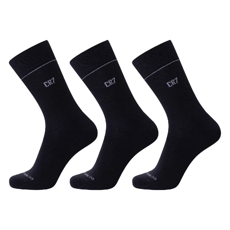 Merino wool men's socks for warmth and breathabilityCR7 Men's Cotton Blend 3-Pack Fashion Socks Merino wool men's socks for warmth and breathabilityCR7 Men's Cotton Blend 3-Pack Fashion Socks