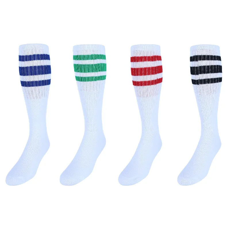 Organic men's socks for an eco - friendly choiceCTM® Men's Big and Tall Striped Tube Socks (4 Pairs) Organic men's socks for an eco - friendly choiceCTM® Men's Big and Tall Striped Tube Socks (4 Pairs)