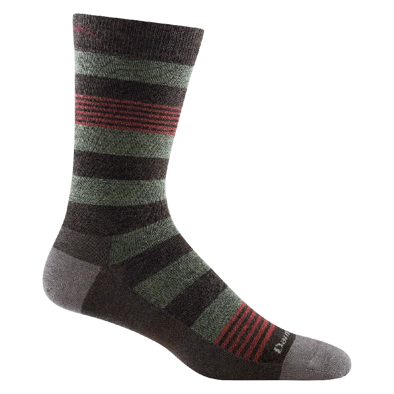 Silk men's socks for a smooth and soft touchDarn Tough 6033 Oxford Crew Lightweight - Men's