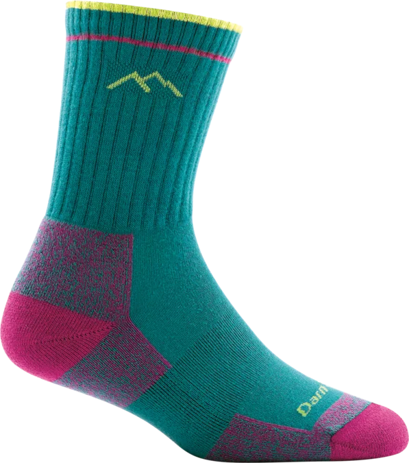 Patterned men's socks with geometric designsDarn Tough 1929 CoolMax Hiker Micro Crew Midweight with Cushion - Women's Patterned men's socks with geometric designsDarn Tough 1929 CoolMax Hiker Micro Crew Midweight with Cushion - Women's