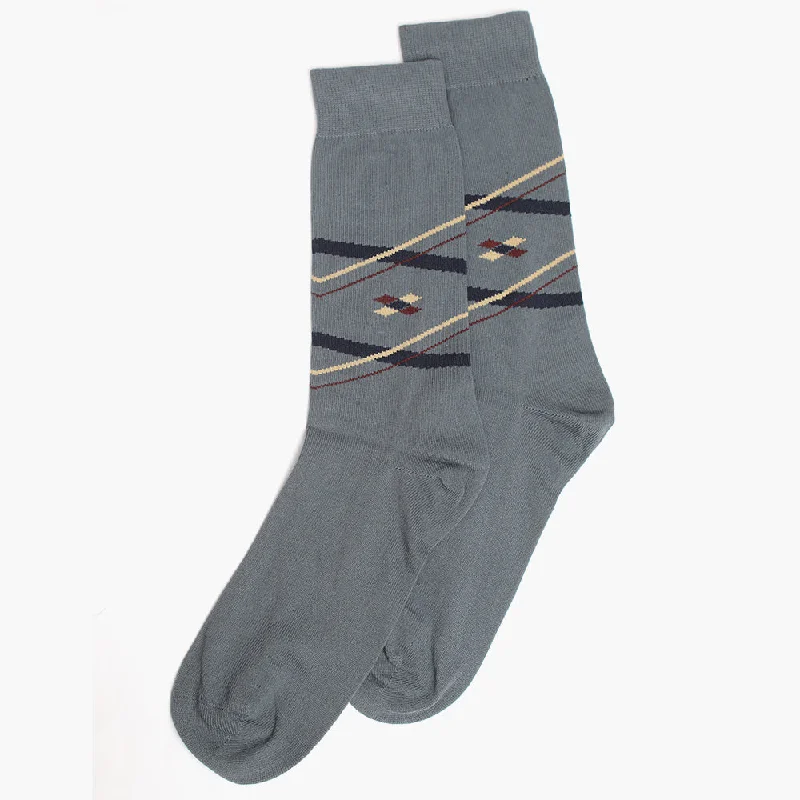Eminent Men's Cotton Socks - Grey