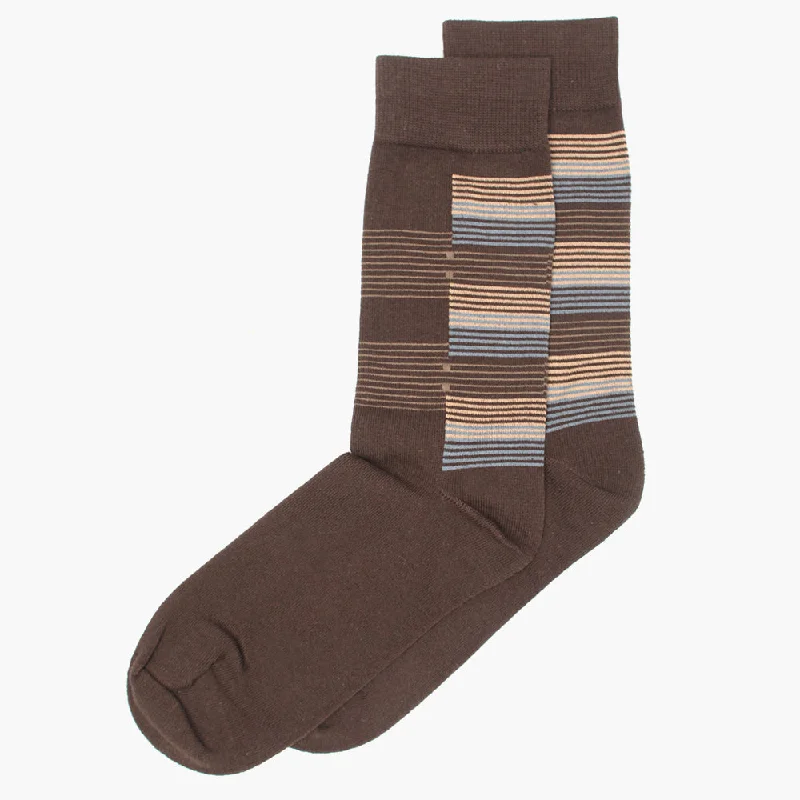 Eminent Men's Lycra Socks - Dark Brown