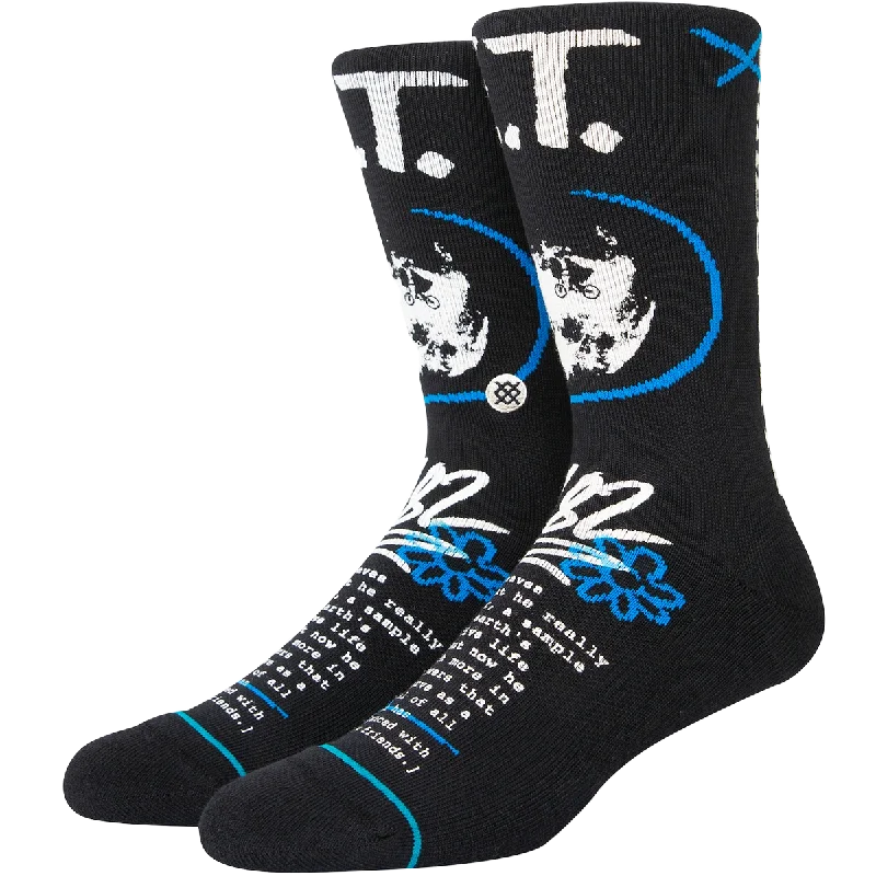 Novelty men's socks with unique patternsExtra Terrestrial