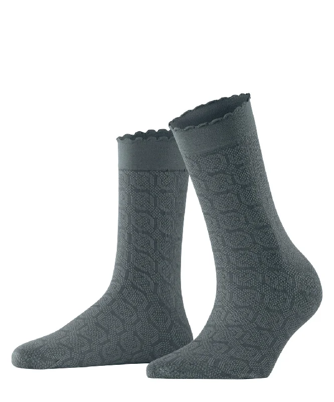 Organic men's socks for an eco - friendly choiceFalke Hoarding Honey 50 DEN Sock