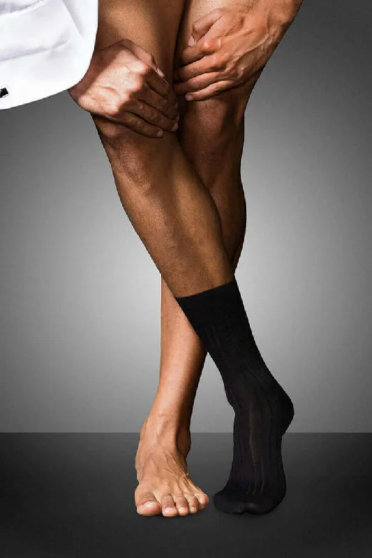 Knee - high men's socks for a vintage styleNo. 13 Finest Piuma Cotton Gentlemen Socks Knee - high men's socks for a vintage styleNo. 13 Finest Piuma Cotton Gentlemen Socks