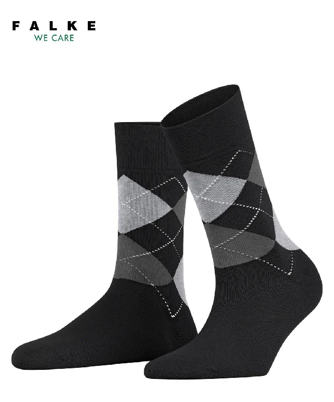 Compression men's socks for reducing swellingFalke Sensitive Argyle Sock