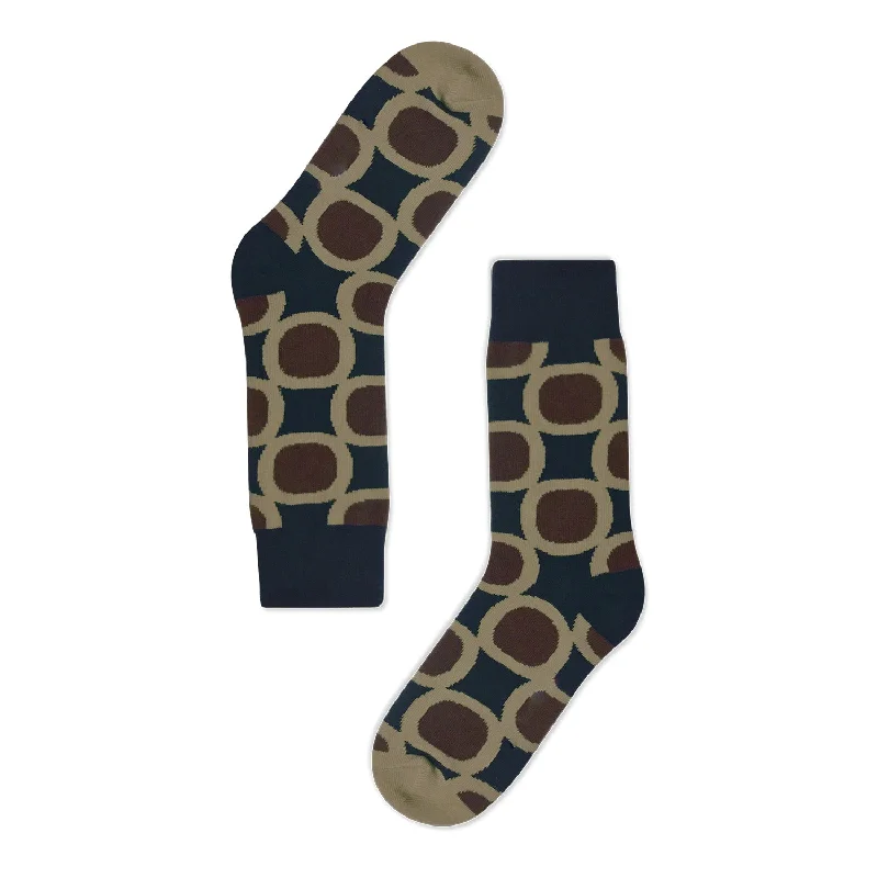 Men's colorful crew socks with a stripe patternGolden Rabbit Unisex Crew Socks - Giant Tea - Small Men's colorful crew socks with a stripe patternGolden Rabbit Unisex Crew Socks - Giant Tea - Small