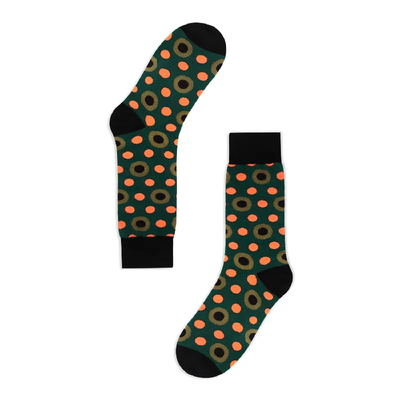 Men's crew socks with a silk trim for a touch of eleganceGolden Rabbit Unisex Crew Socks - Vary Army - Small Men's crew socks with a silk trim for a touch of eleganceGolden Rabbit Unisex Crew Socks - Vary Army - Small