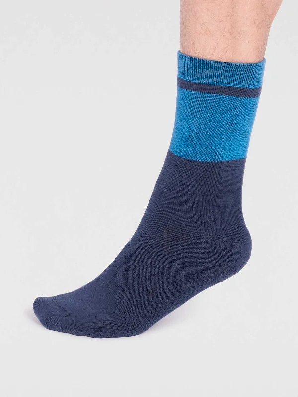 Diabetic men's socks for proper circulationGordon Organic Cotton Plain Walker Socks - Slate Blue Diabetic men's socks for proper circulationGordon Organic Cotton Plain Walker Socks - Slate Blue