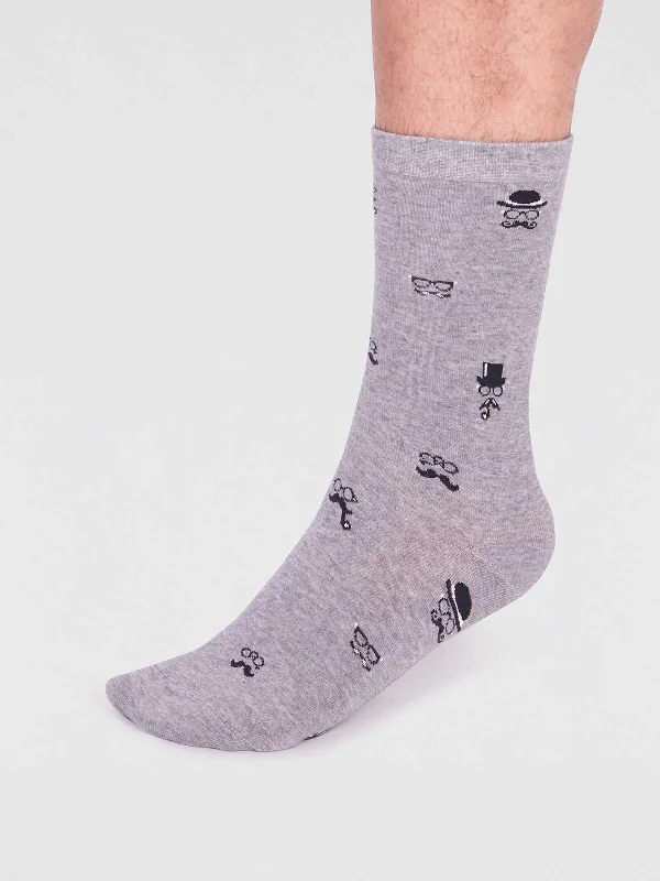 Merino wool men's socks for warmth and breathabilityJett Organic Cotton Smart Socks - Grey Marle Merino wool men's socks for warmth and breathabilityJett Organic Cotton Smart Socks - Grey Marle