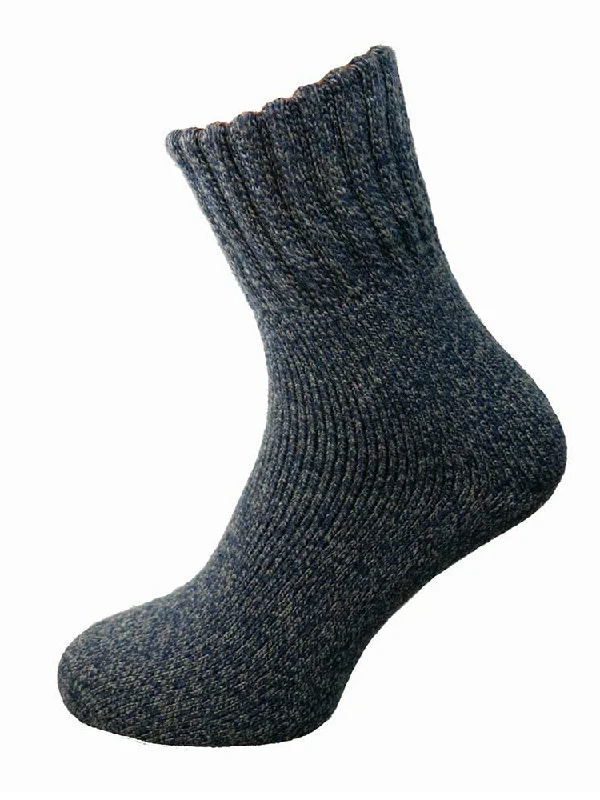 Merino wool men's socks for warmth and breathabilityMen’s Blue Thick Wool Blend Socks Merino wool men's socks for warmth and breathabilityMen’s Blue Thick Wool Blend Socks