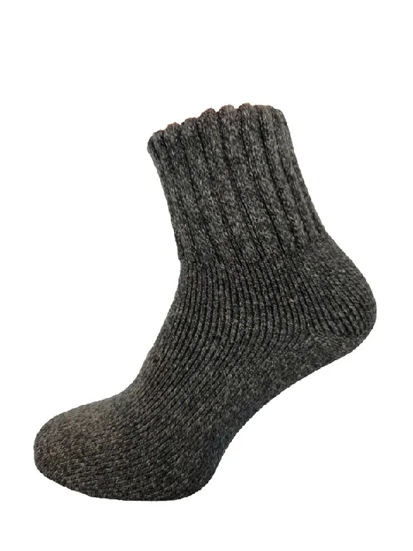 Novelty men's socks with unique patternsMen’s Dark Grey Wool Blend Socks