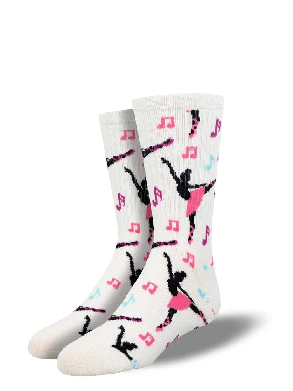 Men's crew socks made of combed cotton for softnessLet's Dance | Junior Active Crew