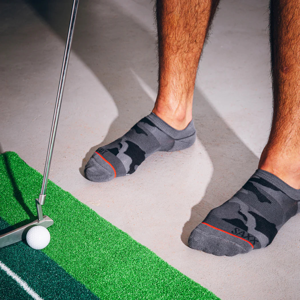 Merino wool men's socks for warmth and breathabilityLow Show Saxx Socks