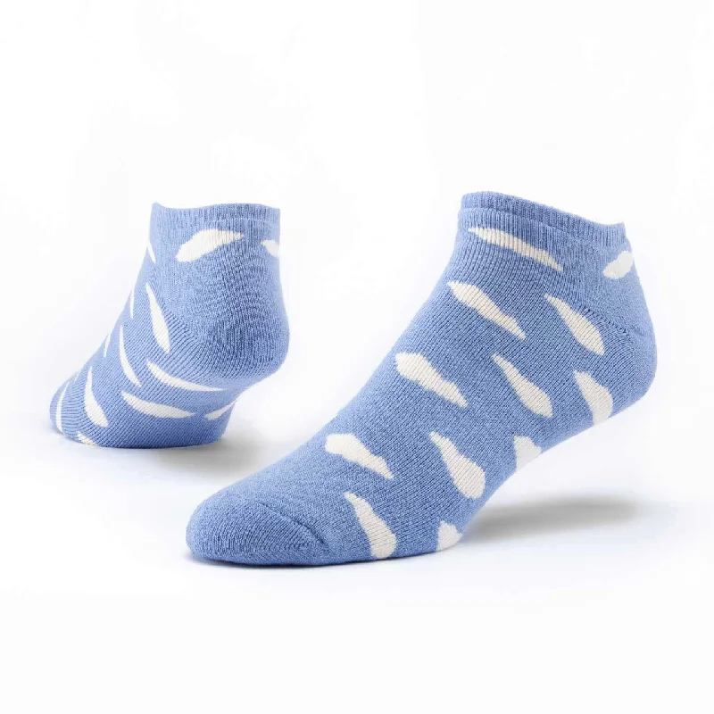 Silk men's socks for a smooth and soft touchMaggie`s Organics Organic Cotton Biodiversity Footie Sock - Blue Cloud Silk men's socks for a smooth and soft touchMaggie`s Organics Organic Cotton Biodiversity Footie Sock - Blue Cloud