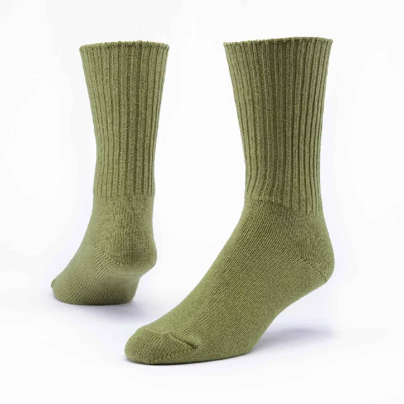 Ankle men's socks for a low - profile lookMaggie's Organics Organic Cotton Classic Crew Sock - Olive Ankle men's socks for a low - profile lookMaggie's Organics Organic Cotton Classic Crew Sock - Olive