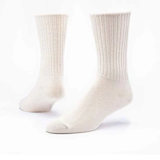 Bamboo men's socks for natural antibacterial propertiesMaggie's Organics Organic Cotton Classic Crew Sock - Natural Bamboo men's socks for natural antibacterial propertiesMaggie's Organics Organic Cotton Classic Crew Sock - Natural