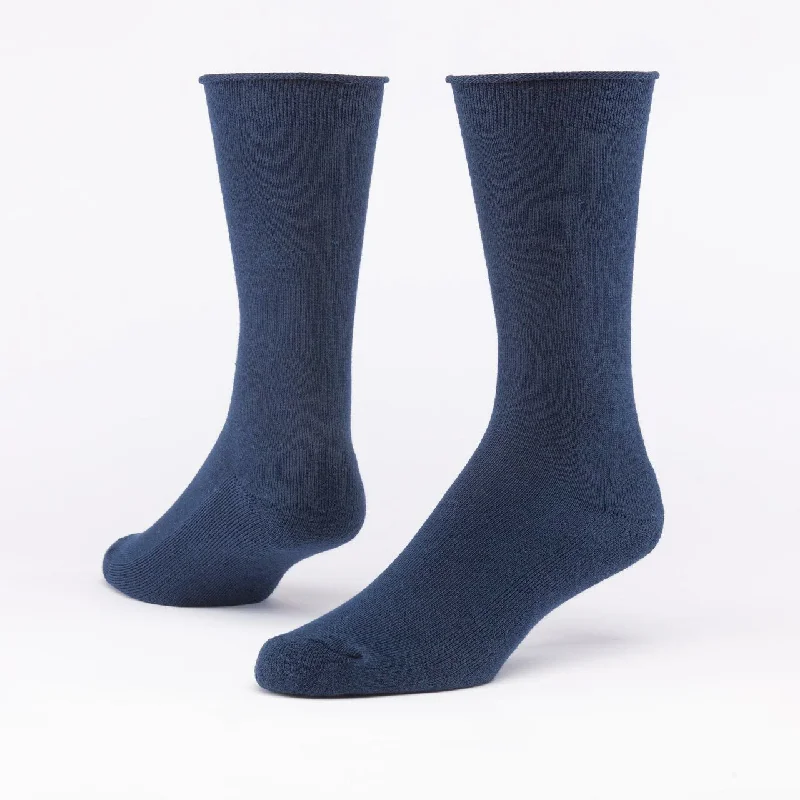 Organic men's socks for an eco - friendly choiceMaggie's Organics Organic Cotton Crew Sock - Navy Organic men's socks for an eco - friendly choiceMaggie's Organics Organic Cotton Crew Sock - Navy