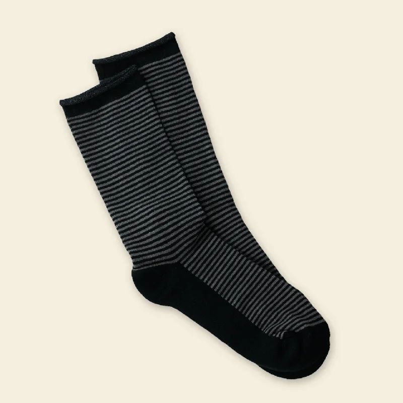 Thermal men's socks for cold climate protectionMaggie's Organics Organic Cotton Cushion Crew Sock Grey/Black Thermal men's socks for cold climate protectionMaggie's Organics Organic Cotton Cushion Crew Sock Grey/Black