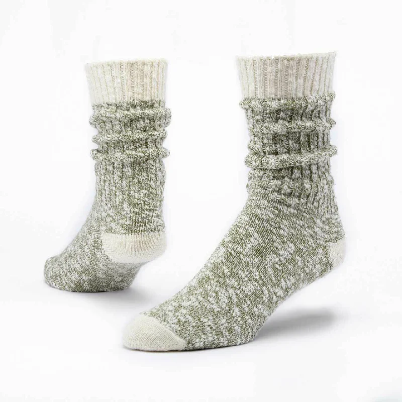 Running men's socks for sports performanceMaggie's Organics Organic Cotton Ragg Sock - Olive Running men's socks for sports performanceMaggie's Organics Organic Cotton Ragg Sock - Olive