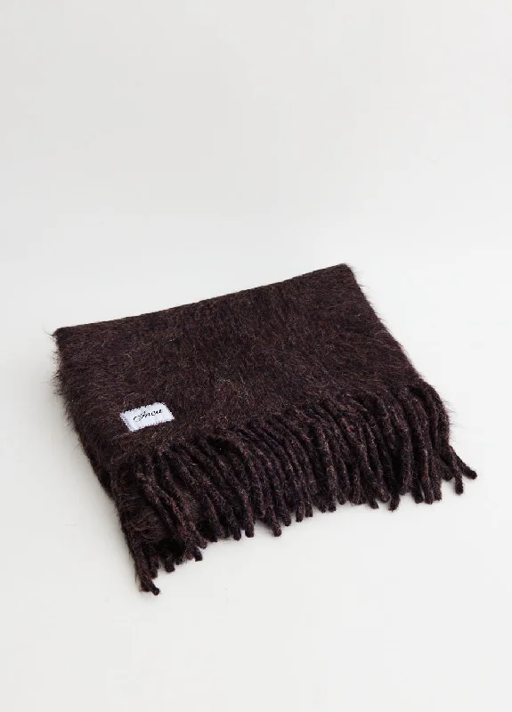 Moisture - wicking men's socks for drynessMelange Alpaca Scarf