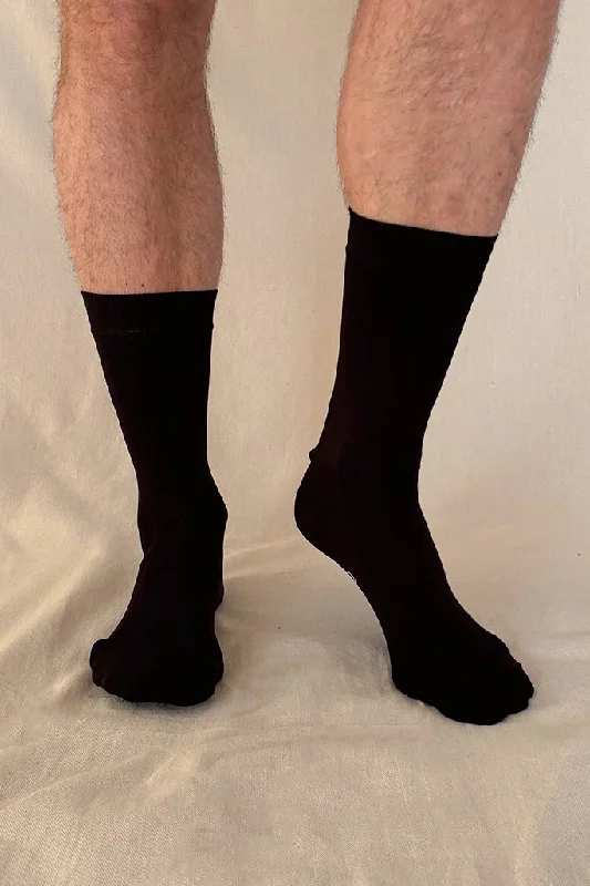 Running men's socks for sports performanceMen's Bamboo Business Socks 3 Pack - Black Running men's socks for sports performanceMen's Bamboo Business Socks 3 Pack - Black