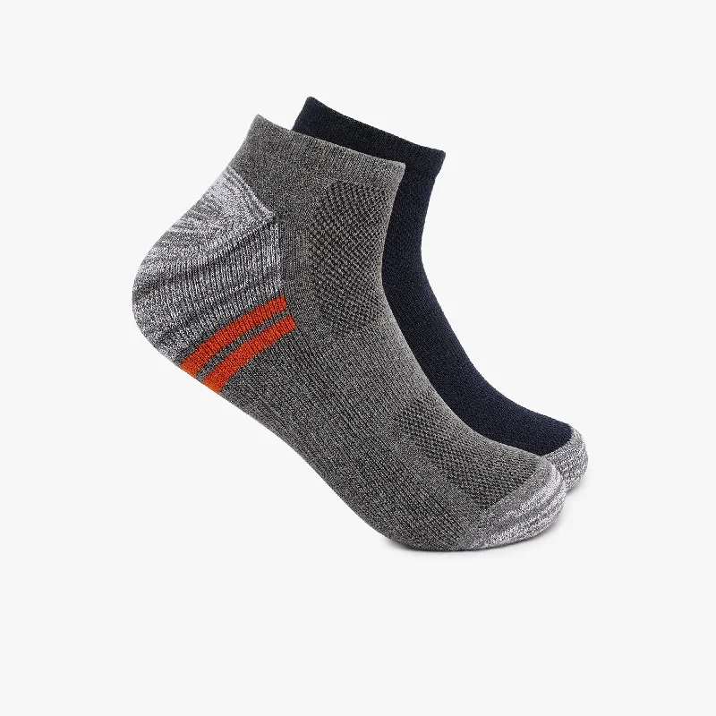 Knee - high men's socks for a vintage styleMens Cotton Ankle Length Socks (Pack of 2) Knee - high men's socks for a vintage styleMens Cotton Ankle Length Socks (Pack of 2)