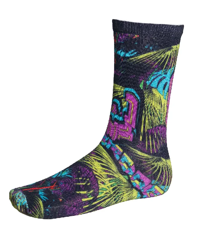 Merino wool men's socks for warmth and breathabilityMENS JUNGLE SOCKS