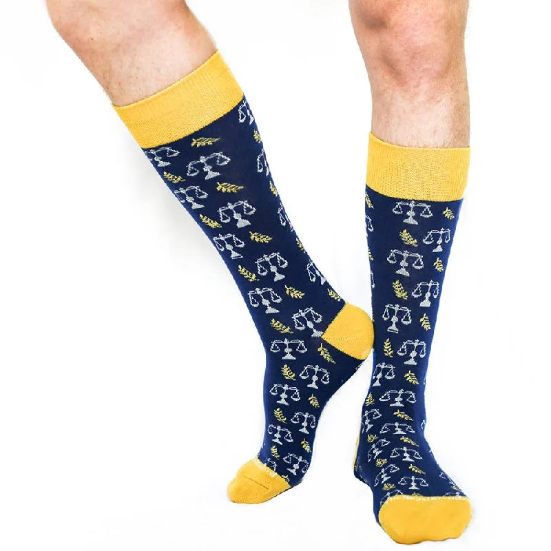Running men's socks for sports performanceMen's Law and Order Socks