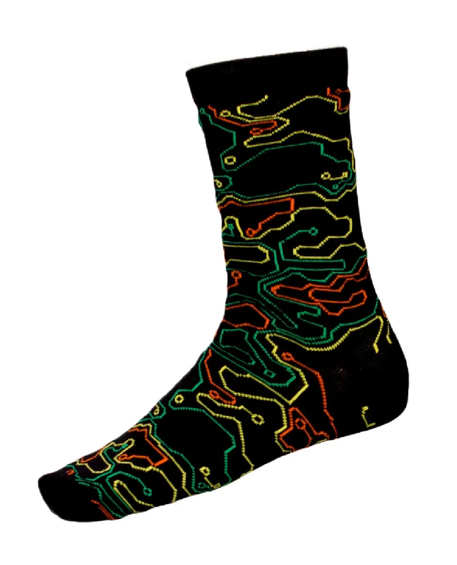 Merino wool men's socks for warmth and breathabilityMENS MICROCAMO SOCKS