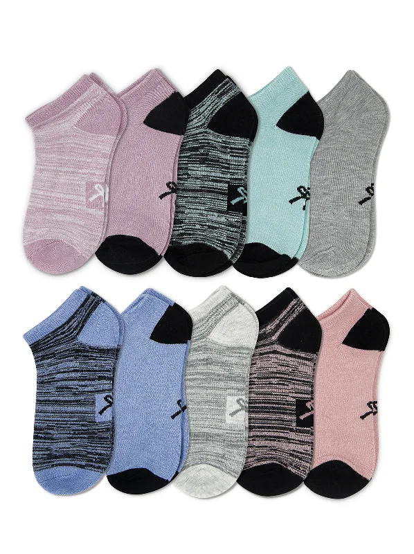 Novelty men's socks with unique patternsNo-Show Bamboo Socks 10-Pack