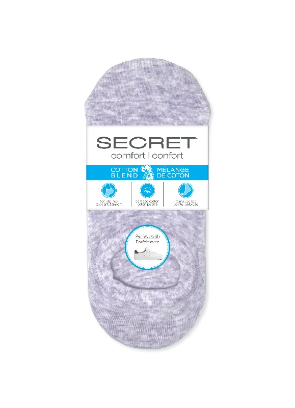 Silk men's socks for a smooth and soft touchSECRET® Comfort Cotton No Show Liner - 3 Pairs Silk men's socks for a smooth and soft touchSECRET® Comfort Cotton No Show Liner - 3 Pairs